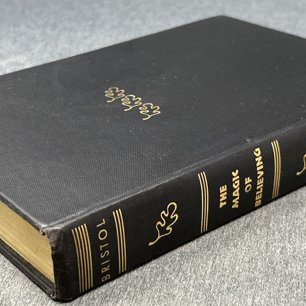 Vintage 1950s The Magic of Believing Claude M. Bristol Hardcover Success Classic